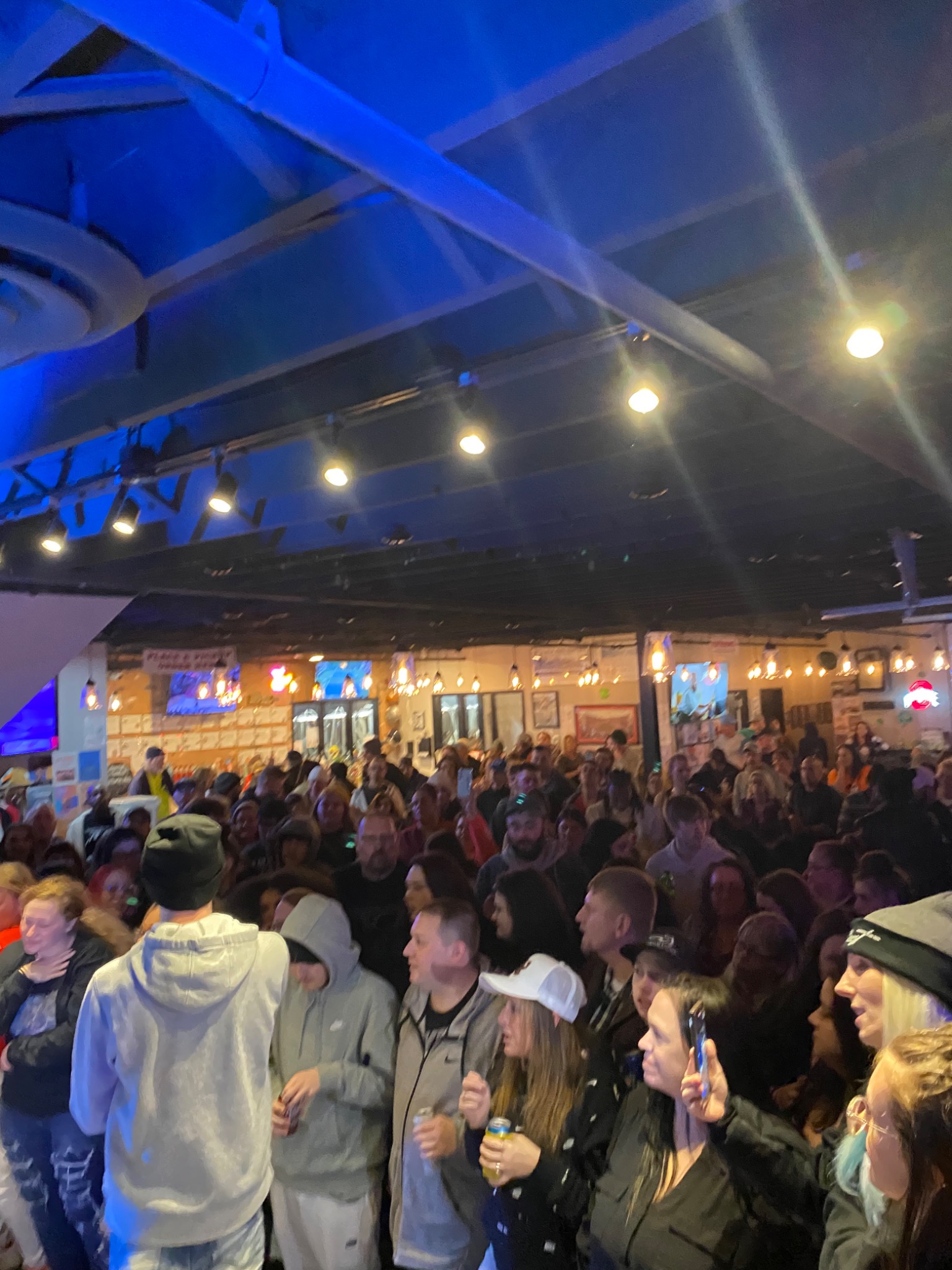 HAKYHM performing to a packed crowd