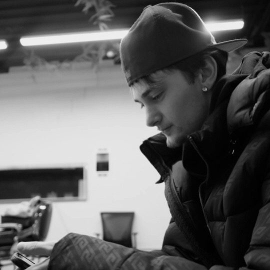 Black and white portrait of HAKYHM