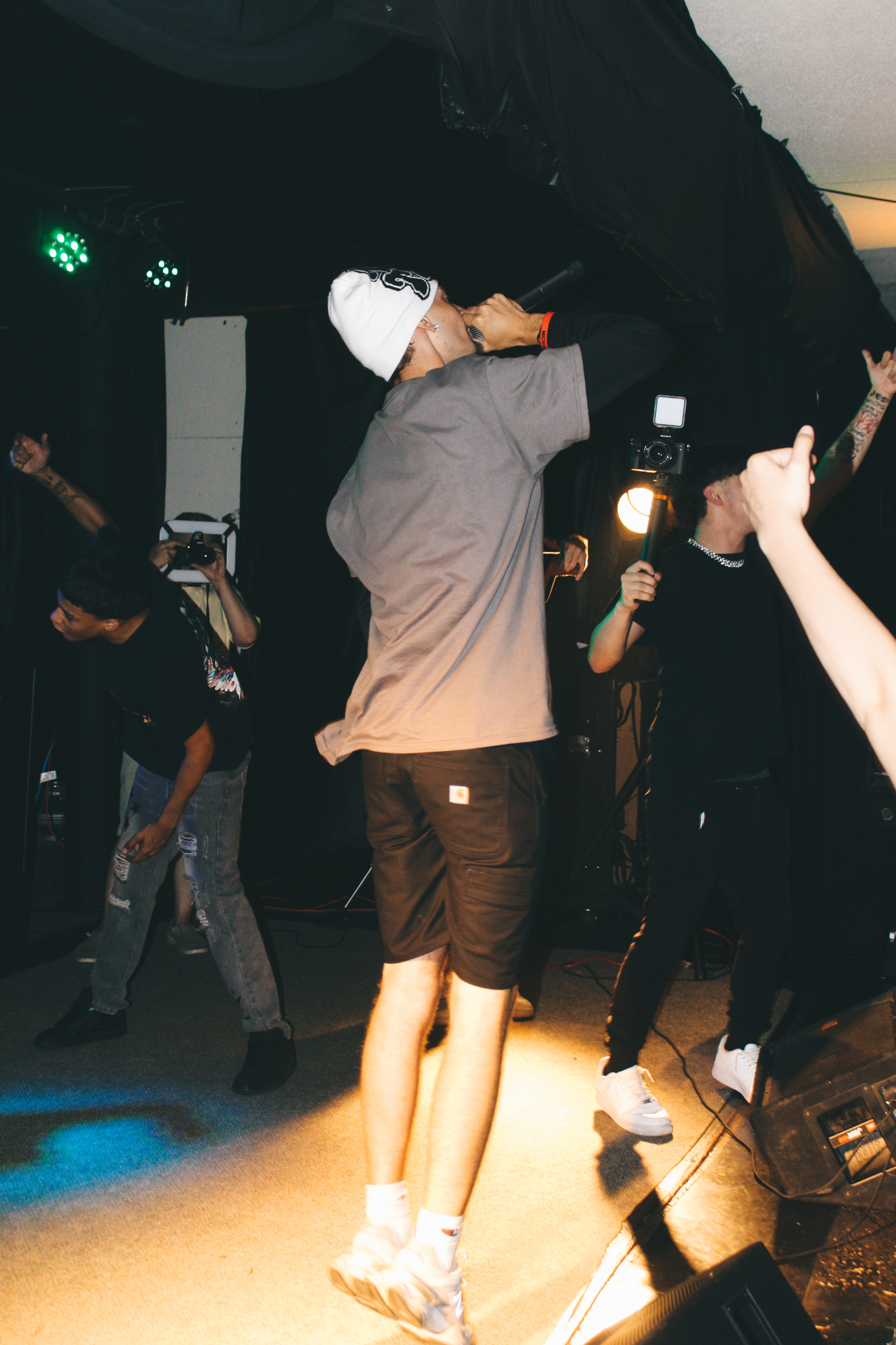 HAKYHM performing live on stage